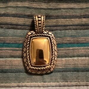 Brighton Gold and Silver Pendant